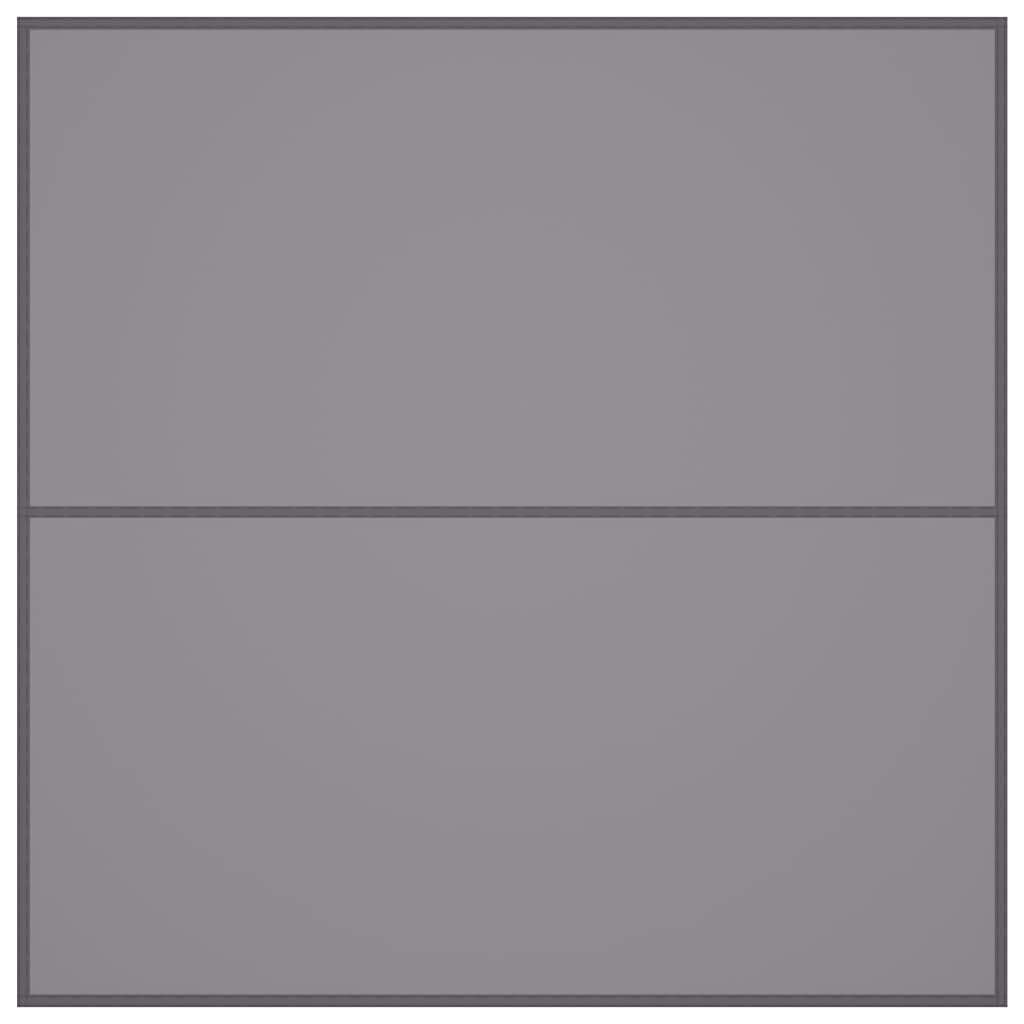 Outdoor-Tarp - Funda para mochila de camping (4 x 4 m, 6 estacas y 6 cuerdas), color gris