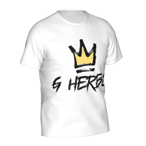 G Music Herbo T-Shirt Men's Short Sleeved Summer Classics Round Neck Casual T-Shirt3