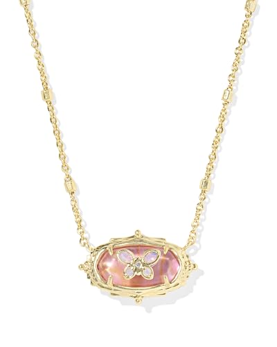 Kendra Scott Dolly Parton Elisa Butterfly Short Pendant Necklace, Fashion Jewelry for Women