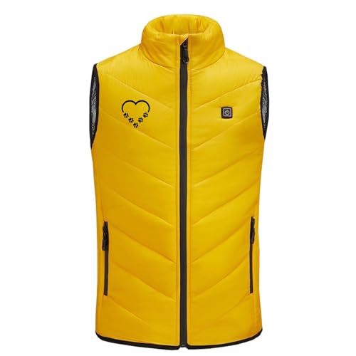 Boy Girl Heated Gilet Kids Waterproof Heating Vest USB Heated Jacket 3 Temperature Levels Body Warmer Winter Waistcoat2