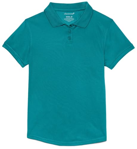 Classroom School Uniforms Girls Fit Moisture Wicking Polo
