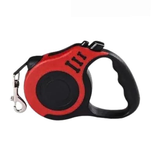 Guia Retrátil para Cães, Corda de 5 m, Conjunto de 4 Cores