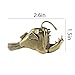 SnowOwl Lamp Fish Sculpture Solid Metal Insect Ornament Mini Brass Animal Figurine Statue for Home Office Garden Desktop Decor (Bronze-1)