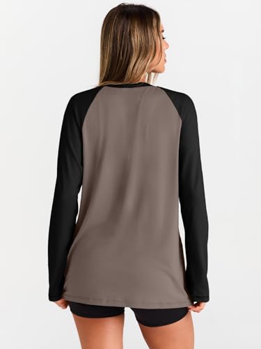 Trendy Queen Women Oversized Long Sleeve Shirt 2025 Summer Casual Basics Top Loose Fit Tee Fashion Cute Clothes4