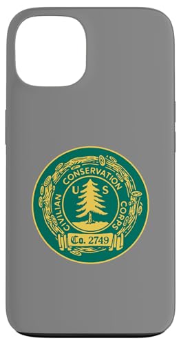 Vintage Civilian Conservation Corps Retro CCC Logo X}zP[X iPhone 13 p