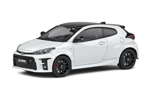 ModelToyCars Yaris GR 1.6l Turbo 2020 1:43 Blanco miniatura 1