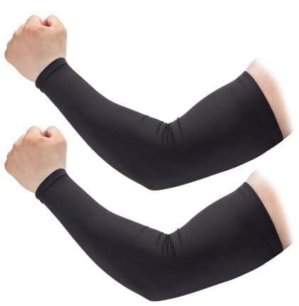 Image of Arm Sleeves Men & Women Sunlight Protection Protection from Dust, Pollution, Sunburn, UV Protection - Suitable for, Sports - Hand Summer Gloves (Pack Of 1)