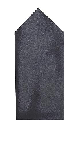 Image of TIE STUDIO Men's Solid Pocket Square | Size- 10cm x 10cm | Colour-Royal Blue | Pack of 1 |