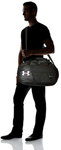 Under Armour Undeniable Duffle 4.0 Gym Bag, Black (001)/Silver, Large