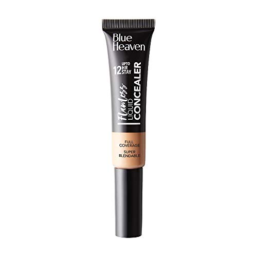 Image of Blue Heaven Flawless Matte Liquid Cream Full Coverage Concealer For Normal Skin, 301, Honey, 17 Ml, Pack Of 1