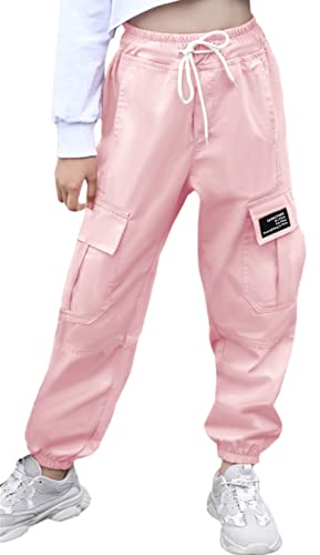 Image of SANGTREE Girls & Womens Drawstring Cargo Jogger Pants,3 Years - Women 3XL