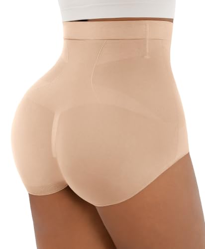 Image of FeelinGirl Body Shaper Tummy Control Shapewear Underwear High Waisted Shaping Briefs Panty Girdle