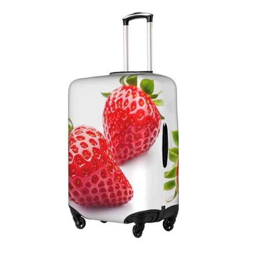 Strawberry Tsa Approved Luggage Cover For 18-32 Inch Suitcases Scratch-Resistant Stretch Luggage Cover2