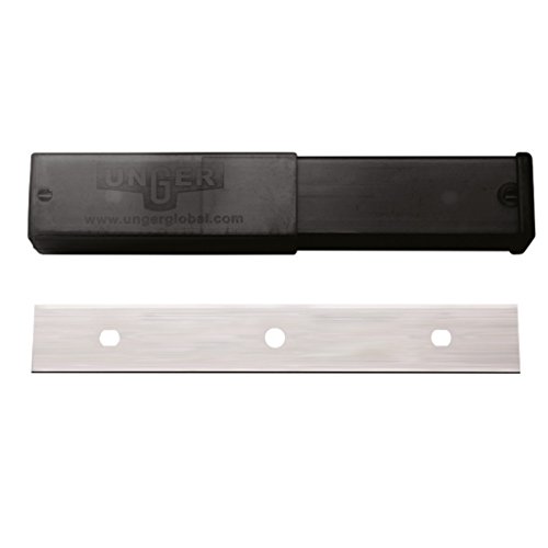 Cuchilla Unger ENB15 de acero inoxidable para eliminar suciedad difícil en cristales con rascador
