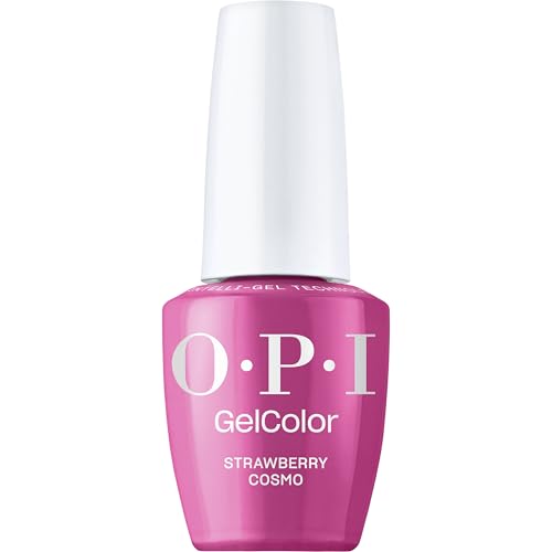 OPI GelColor Strawberry Cosmo | Opaque Medium Warm Pink Crème