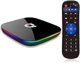 Android 10.0 TV Box, 4GB RAM 32GB ROM H616 Quad-Core Cortex-A53 GPU, Soporte WiFi 2.4GHz 6K Ultra HD Smart TV Box