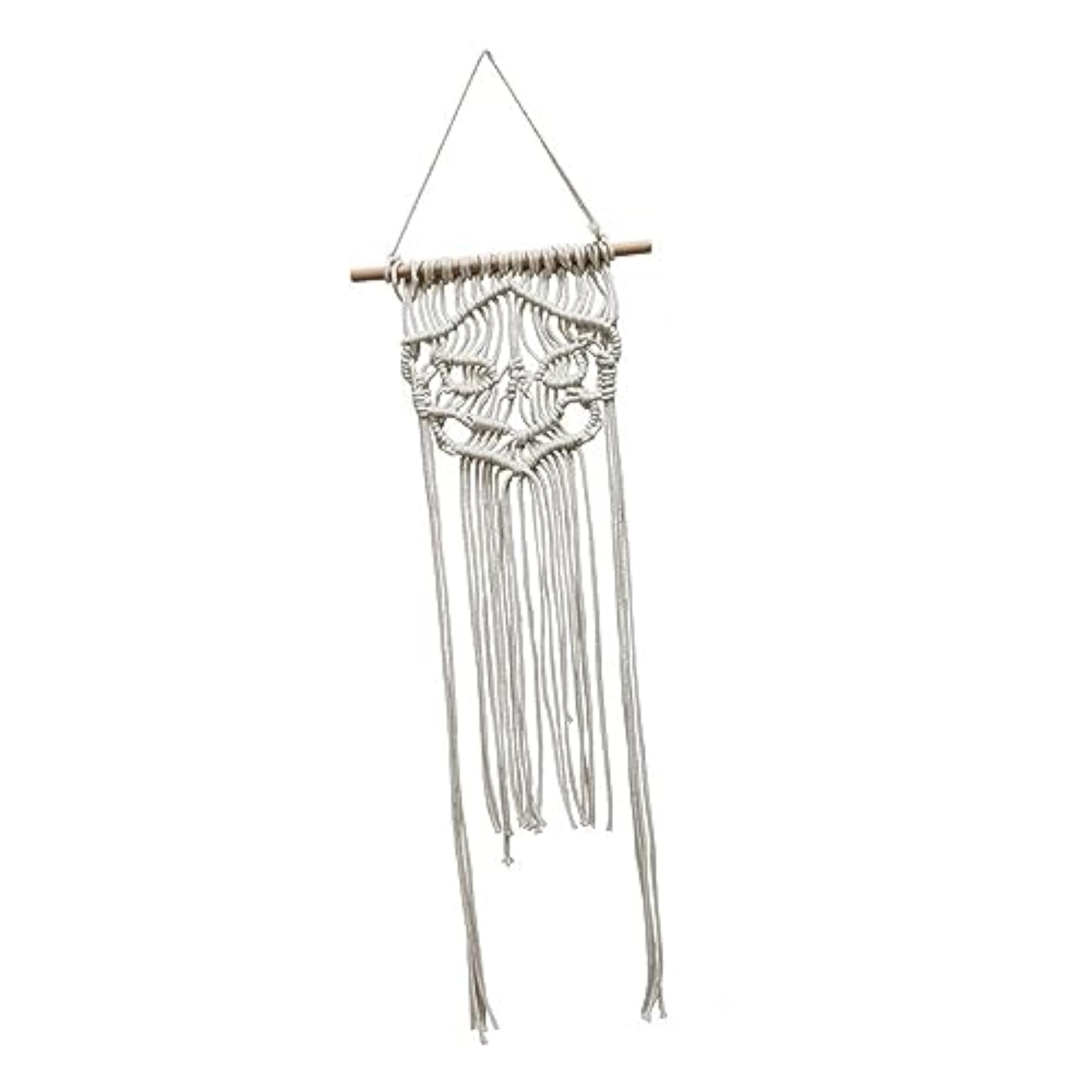 Hand Woven Tapestry Macrame Wall Hanging, Boho Decor