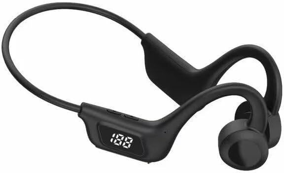 Bone Conduction Headphones Bluetooth,Running Headphone Wireless Earbuds Bluetooth 5.3 with Mic,Open Ear IPX7 Waterproof Swimming Sport Headset Earphones, G3
