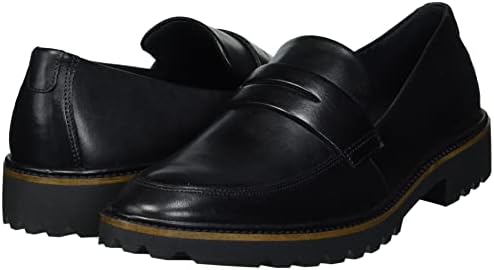 ECCO Women's Modern Tailored Penny Loafer, Black, 7-7. 5 | Image 6