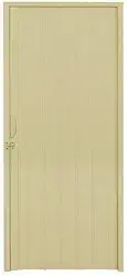 Porta Sanfonada PVC Polifort 210cmx80cm Bege