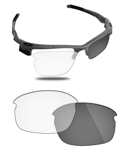Verres polarisés de rechange Oakley Flak Jacket OO9008 solaires