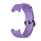 Enkomy Bracelet de Montre, Bracelet de Montre en Caoutchouc de Silicone pour Montre Intelligente Xiaomi Mi Watch Lite/Redmi Watch Lite, Violet