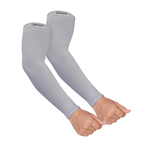 Image of Arm Sleeves for Men & Women, Sun Protection & UV Compression Hand Sleeves for Cycling, Running, Outdoor Sports & Activities, Hand Cover for Bike Riding