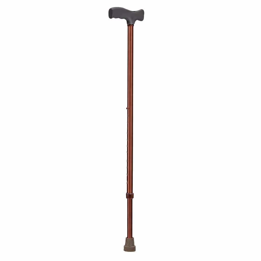 Romsons Excell Walking Stick | L Shape | Adjustable Handle | Light Weight | Perfect Grip on Hand | - 1 Unit-image-26