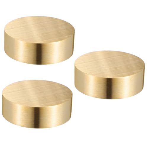 IWOWHERO 3個 文鎮 映画 紙 書道ブラシ 書道インク 黒ステープル 立方体 固体 足場 デコパージュ 設計図 装飾 書道アクセサリー 書道用品 文具供給 筆記用具 中国の書道ツール 真鍮