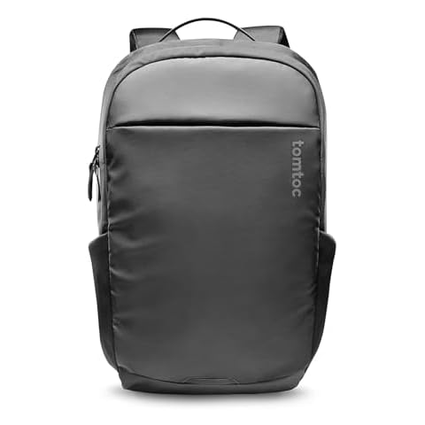tomtoc 15.6 Inch Professional Business Laptop Backpack, Premium Cordura Material Waterproof Travel Computer Backpack Rucksack with Large Capacity, 26L Cover
