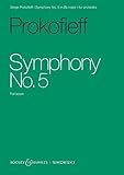 Photo Gallery symphony no. 5 in bb major: op. 100. orchestra. partition d étude. Photo Gallery symphony no. 5 in bb major: op. 100. orchestra. partition d étude.