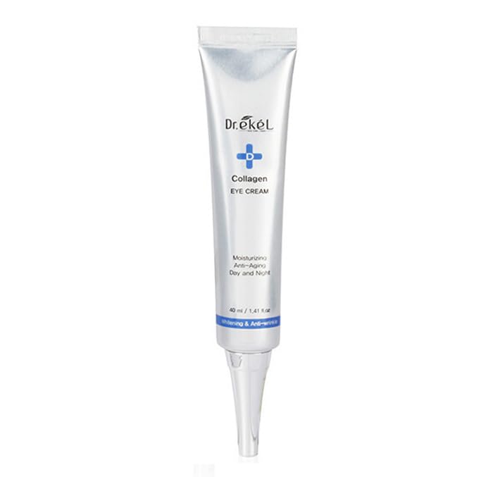 3W Clinic Dr. Ekel Collagen Eye Cream, Anti-Aging Moisturizer, Day and Night, 1.41 fl oz/Korea-Beauty/Korea Made