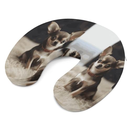 Almohada espuma viscoelástica tamaño único cómodo cuello miniatura 6