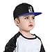 AXXOR Ironworker American Flag Baseball Cap Unisex Kids Adjustable Fashion Hip Hop Flat Bill Hat Blue