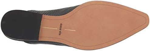 Dolce Vita Women's SIDON Loafer Flat, Noir Embossed Leather, 7 | Image 3