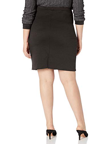 Star Vixen Women's Petite Knee Length Classic Stretch Pencil Skirt2