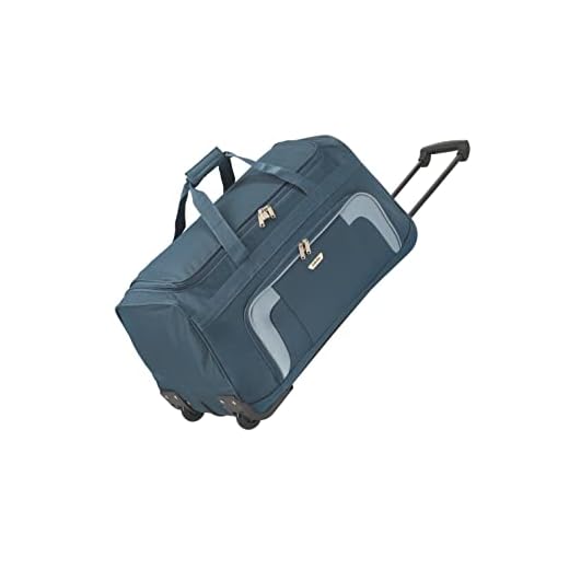 Bolsa de viaje trolley de 2 ruedas paklite, serie de equipaje ORLANDO: bolsa de viaje blanda clásica con ruedas de diseño atemporal, 73 litros, 2,7 kg