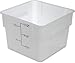 CFS 1073402 StorPlus Square Food Storage Container, 12 Quart, White