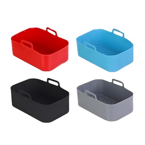 Kit 2 Formas Air Fryer Antiaderente com Alça Bandeja Reutilizável...