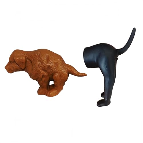 2 Pcs Funny Dog Butt Toothpaste Dispenser Fun Silicone Dog Butt Toothpaste Squeezer Hilarious Golden Retriever Poop Topper Dispenser Hilarious Animal No Mess Kid Toothpaste Toppers Tooth Pastetooth