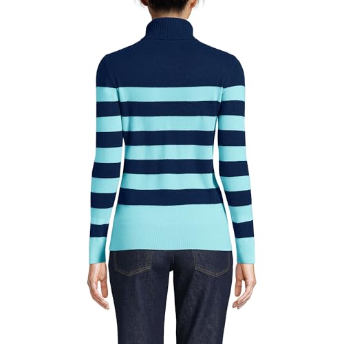 Image of Lands' End Women's Cashmere Turtleneck Sweater