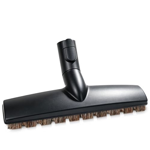 EZ SPARES Compatible with Miele C1 C2 C3 CX1,S1, L1,M1,Natural-Horsehair Floor Brush for Miele Vacuum Cleaners,12' Hard Floor Brush Replacement for SBB Parquet Twister,Classic