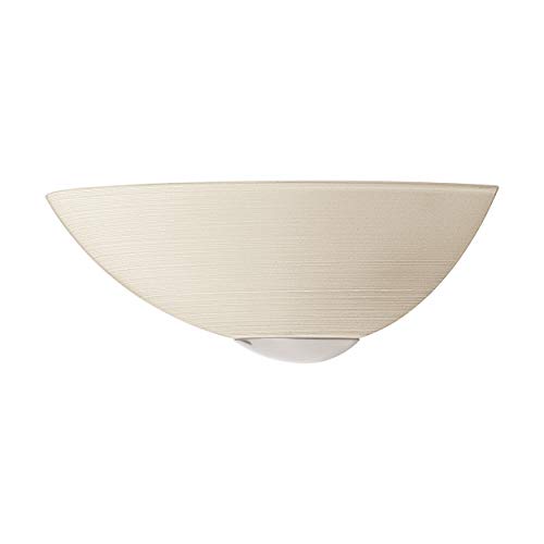 Preisvergleich Produktbild EGLO MALVA Wandleuchte, Stahl, E27, 60 W, weiss, nickel-matt