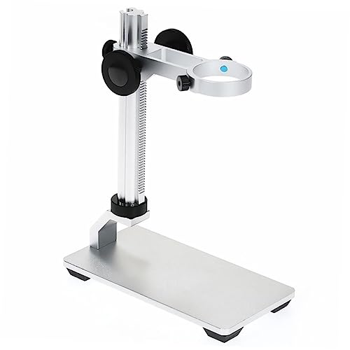 KICHOUSE 1pc Maintenance Fixer Microscope Lifting Base Digital Microscope Holder Microscope Stand Digital Microscope Bracket Microscope Arm Support LCD Digital Aluminum Alloy Silver