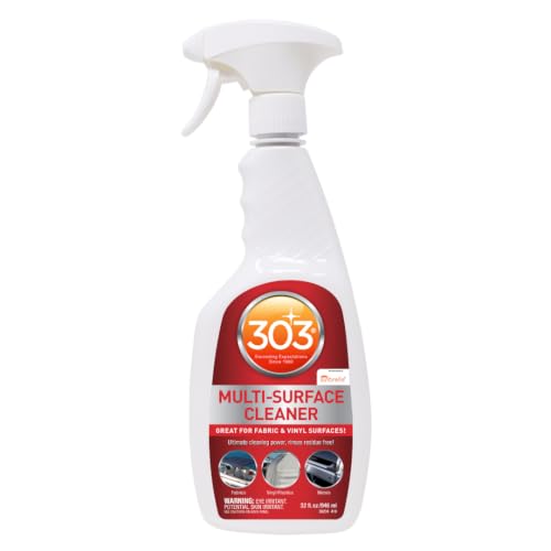 303 Marine Multi-Surface Cleaner for Vinyl & Canvas, 32 oz | Removes dirt, grime, and stains from...