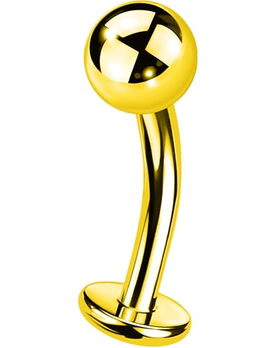 OUFER Body Piercing 14G `^ qpȃo[x t[eBO`sAX 10/12/14/16mm l[uo[ {fBsAXWG[ jp `O Belly Navel Piercing Bar Jewelry