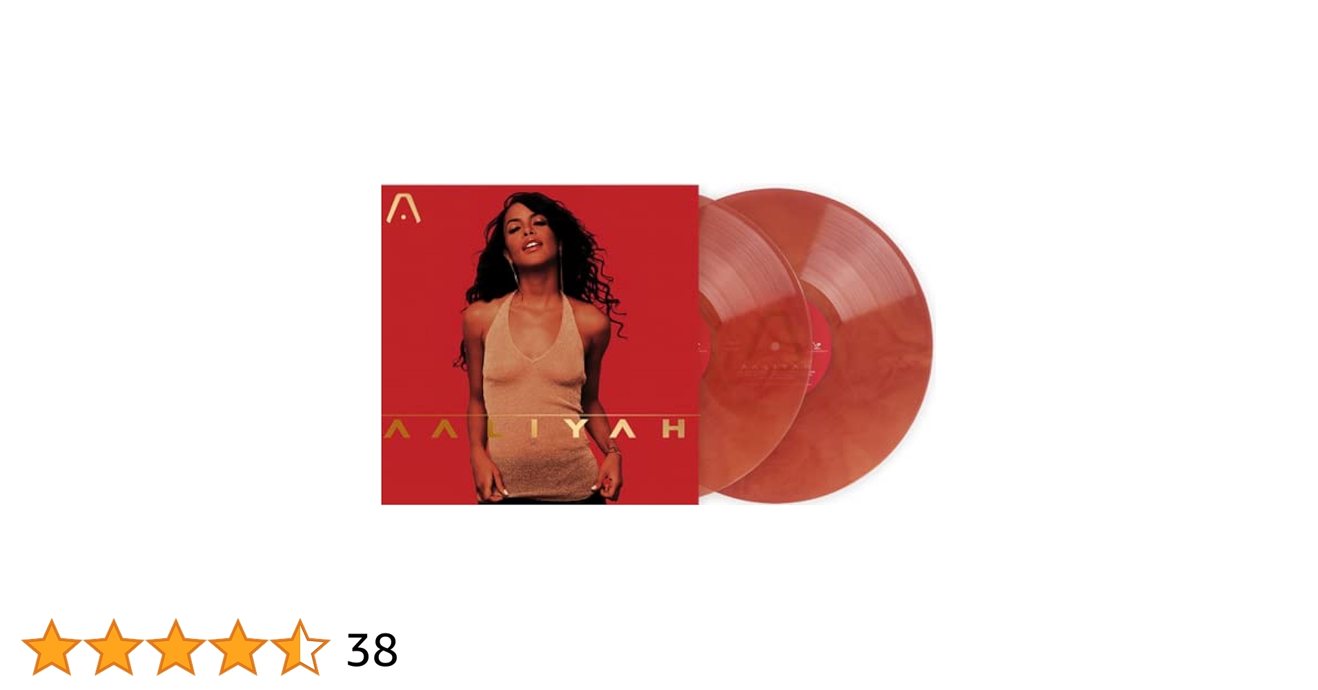 Aaliyah オリジナル盤 2LP Amazon.com: Aaliyah - Exclusive Limited Edition Red & Gold