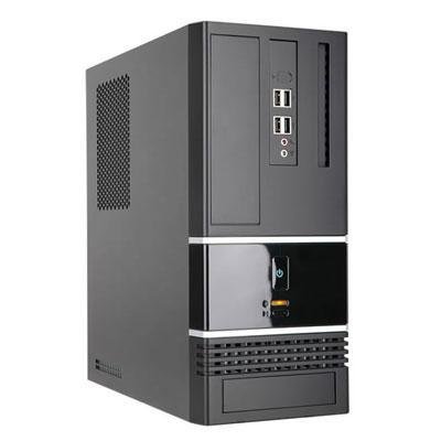 In Win Bk623 Computer Case - Small - Black - Steel - 3 X Bay - 1 X 300 W - Power Supply Installed -