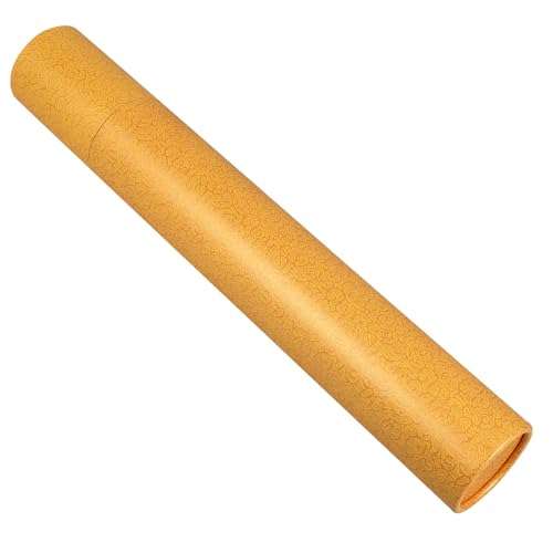 FUNOMOCYA ポスターチューブ キャリア 軽量 防水 大容量収納 ポータブル 海外 輸送対応 色筒型 旅行用アート保護ケース