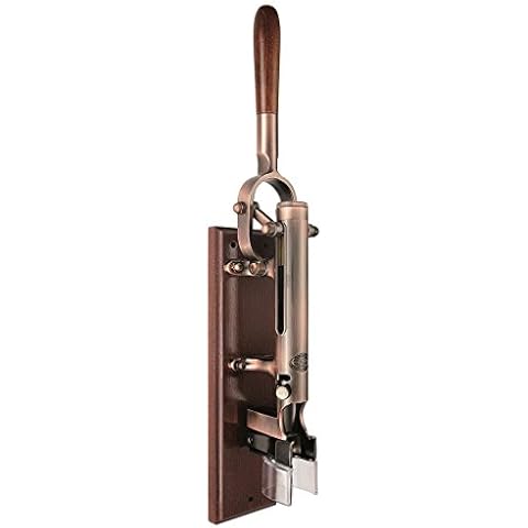 Professional Wall-mounted Corkscrew with Wood Backing BOJ Cover